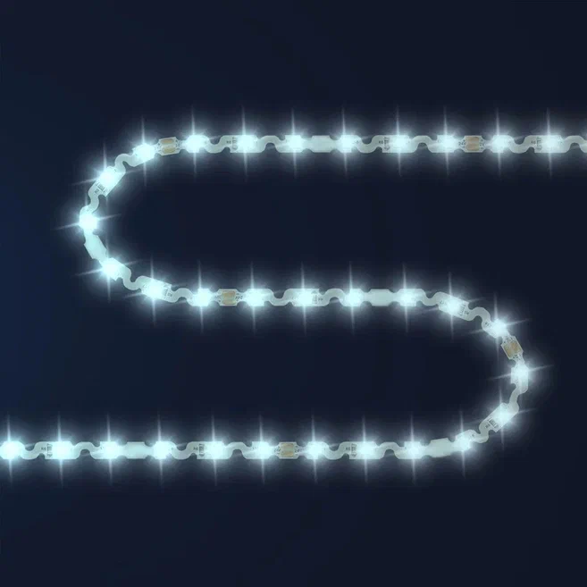 Светодиодная лента 5W/m 60LED/m 2835SMD холодный белый 5M Белый Светодиодная лента 5W/m 60LED/m 2835SMD холодный белый 5M Белый в Липецке | Loft Concept