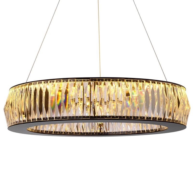 Люстра Eichholtz Chandelier Vancouver S Черный Прозрачный (Transparent) Люстра Eichholtz Chandelier Vancouver S Черный Прозрачный (Transparent) в Липецке | Loft Concept