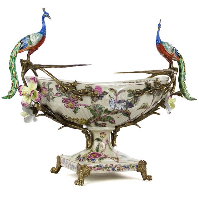 Чаша Peacock Bowl Мульти Бронза Чаша Peacock Bowl Мульти Бронза в Липецке | Loft Concept
