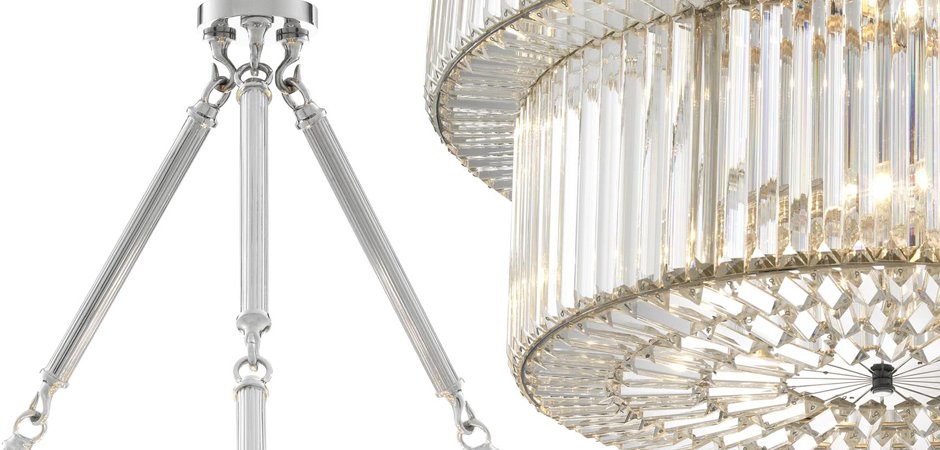Люстра Chandelier Infinity Double Nickel Люстра Chandelier Infinity Double Nickel - Loft-Concept в Липецке