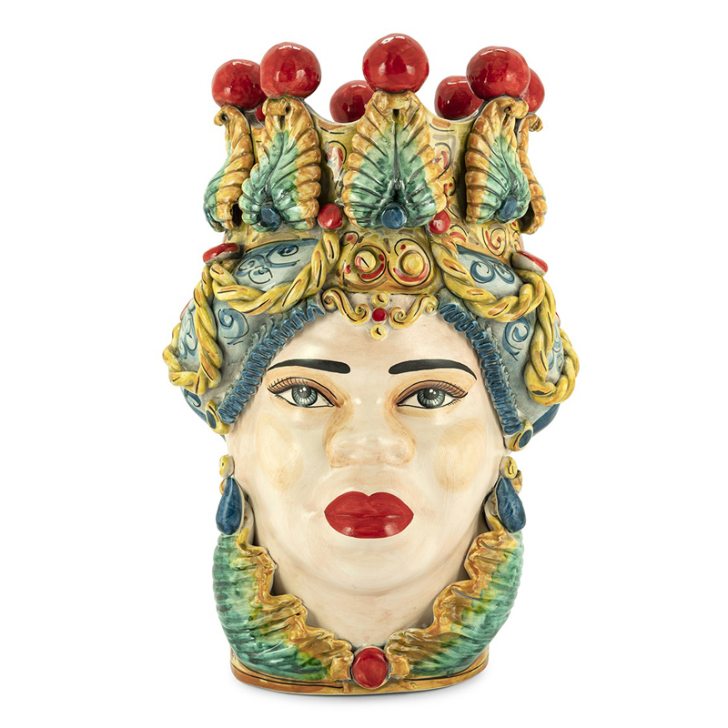 Ваза VASE MORO LADY BIG TRAD. Мульти Ваза VASE MORO LADY BIG TRAD. Мульти в Липецке | Loft Concept