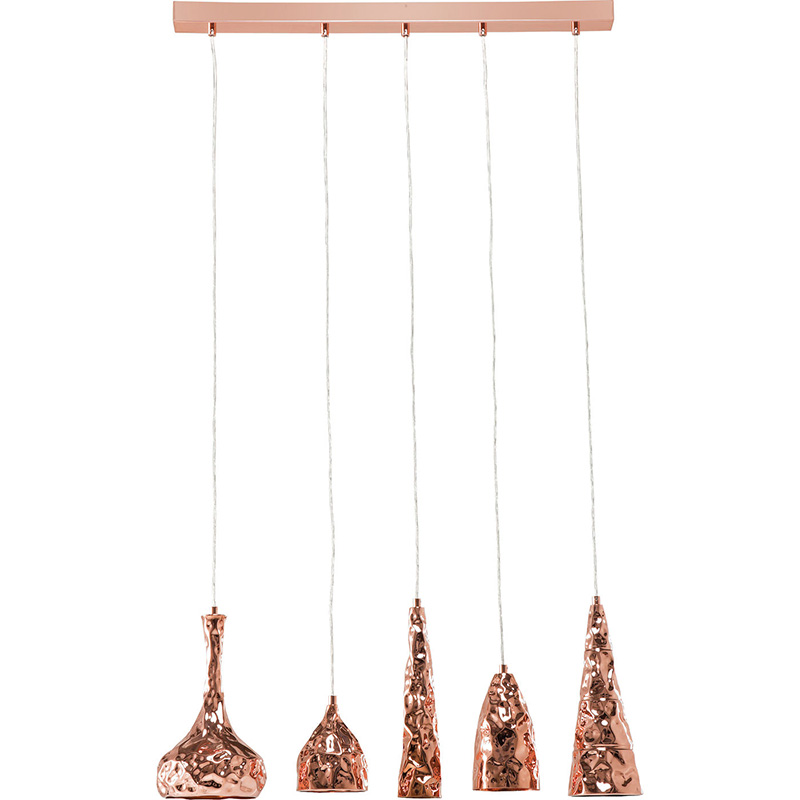 Люстра Several Copper Lamps Медь Люстра Several Copper Lamps Медь в Липецке | Loft Concept