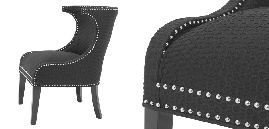 Кресло Eichholtz Chair Elson black Кресло Eichholtz Chair Elson black - Loft-Concept в Липецке