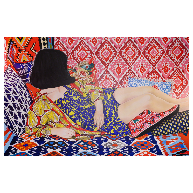 Картина Camouflage 2 Naomi Okubo Мульти Картина Camouflage 2 Naomi Okubo Мульти в Липецке | Loft Concept