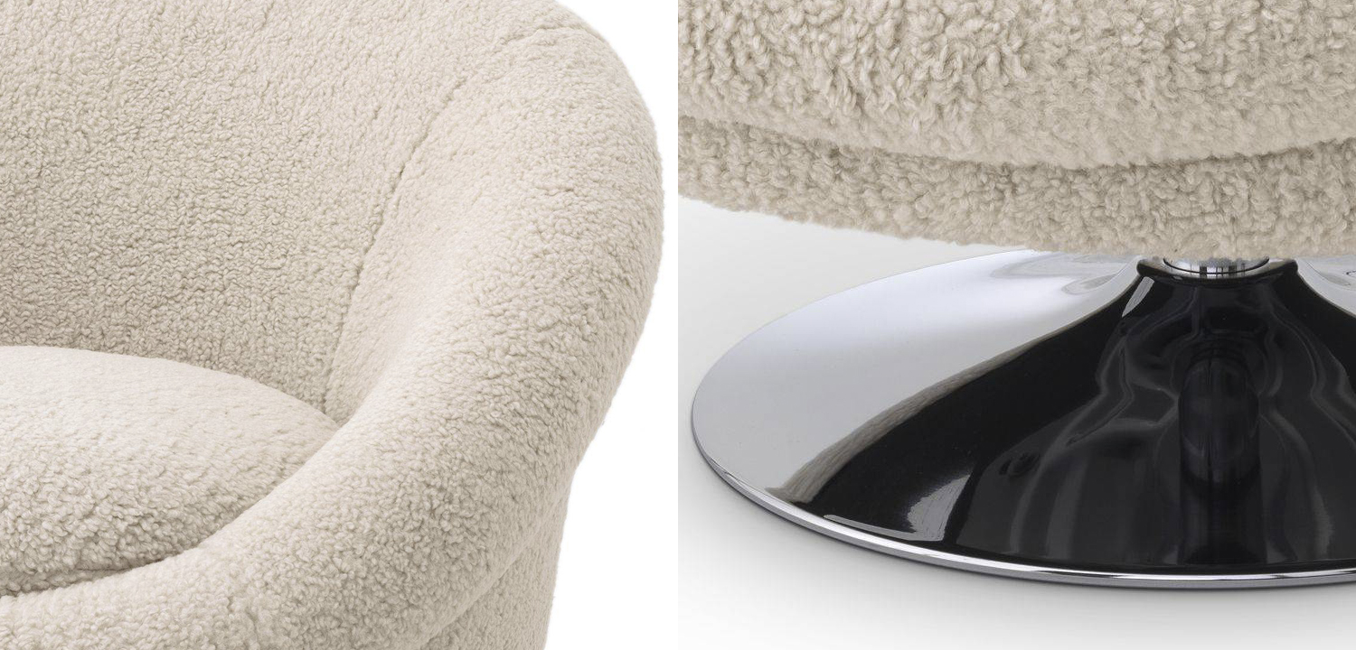 Кресло Eichholtz Swivel Chair Nemo - фото