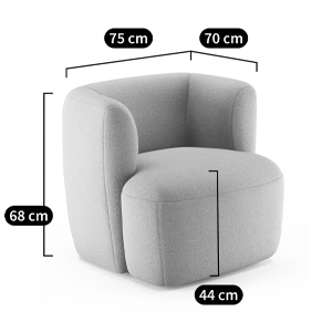Кресло Ivy Boucle Collection Armchair Кресло Ivy Boucle Collection Armchair в Липецке