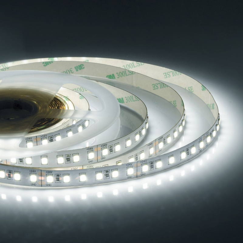 Светодиодная лента 120LED/m 2835SMD холодный белый 5M Белый в Липецке | Loft Concept 