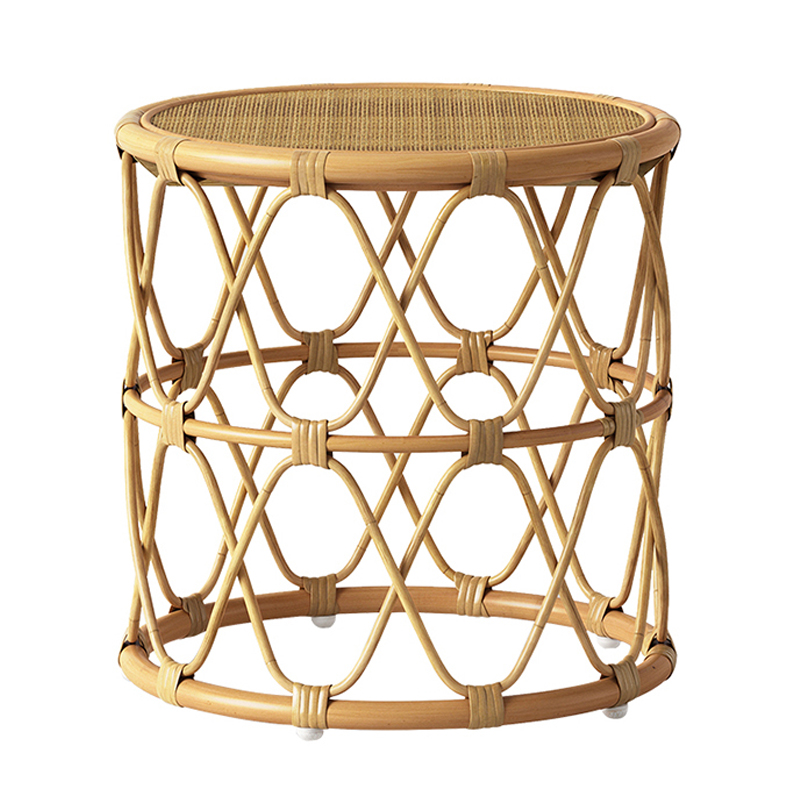 Приставной стол Lotta Wicker Table Древесина Приставной стол Lotta Wicker Table Древесина в Липецке | Loft Concept