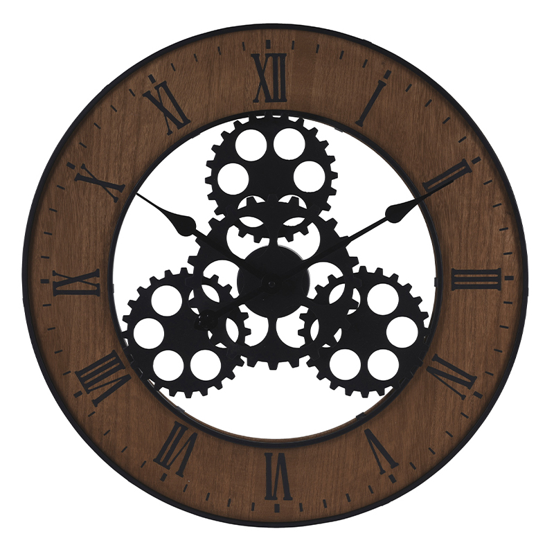 Часы Gears Черный Коричневый Часы Gears Черный Коричневый в Липецке | Loft Concept