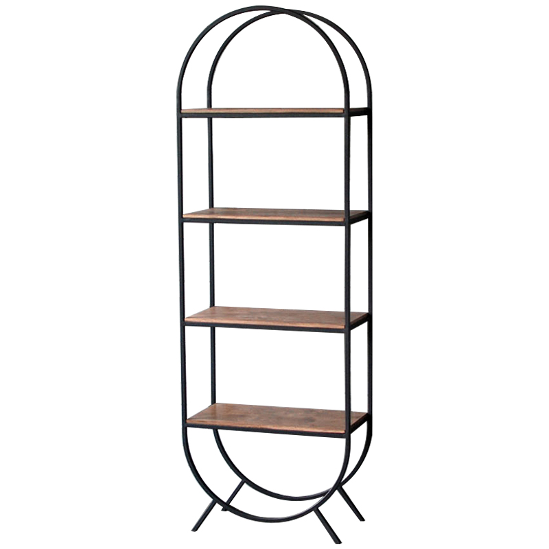 Стеллаж Lugo Industrial Metal Rust Black Rack Коричневый Черный Стеллаж Lugo Industrial Metal Rust Black Rack Коричневый Черный в Липецке | Loft Concept