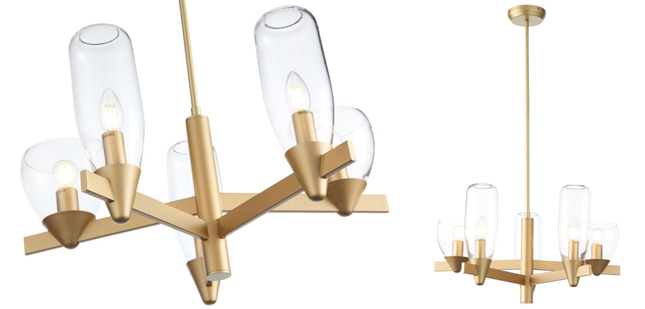 Люстра Houston 5 lamps Люстра Houston 5 lamps - Loft-Concept в Липецке