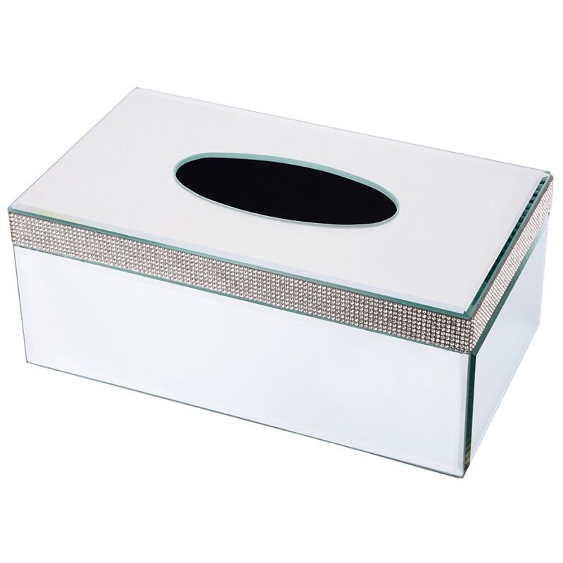 Шкатулка для салфеток Rhinestones Tissue Holder Box Зеркало Шкатулка для салфеток Rhinestones Tissue Holder Box Зеркало в Липецке | Loft Concept