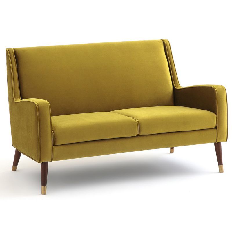 Диван Classic Furniture горчичный Горчичный Латунь Диван Classic Furniture горчичный Горчичный Латунь в Липецке | Loft Concept
