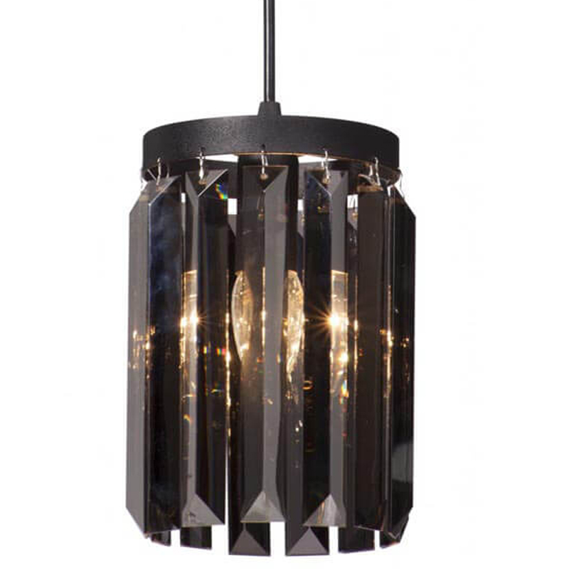 Светильник ODEON Smok Glass Pendant lamp Стекло Смок D 12 Черный матовый Светильник ODEON Smok Glass Pendant lamp Стекло Смок D 12 Черный матовый в Липецке | Loft Concept