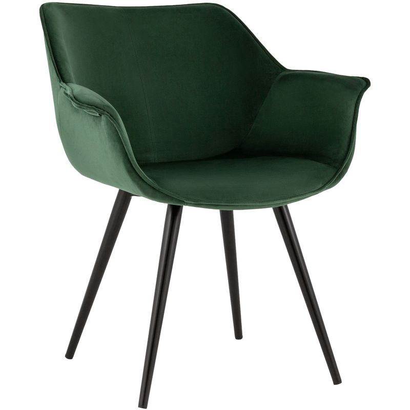 Стул Mason chair Зеленый Велюр Зеленый Черный Стул Mason chair Зеленый Велюр Зеленый Черный в Липецке | Loft Concept