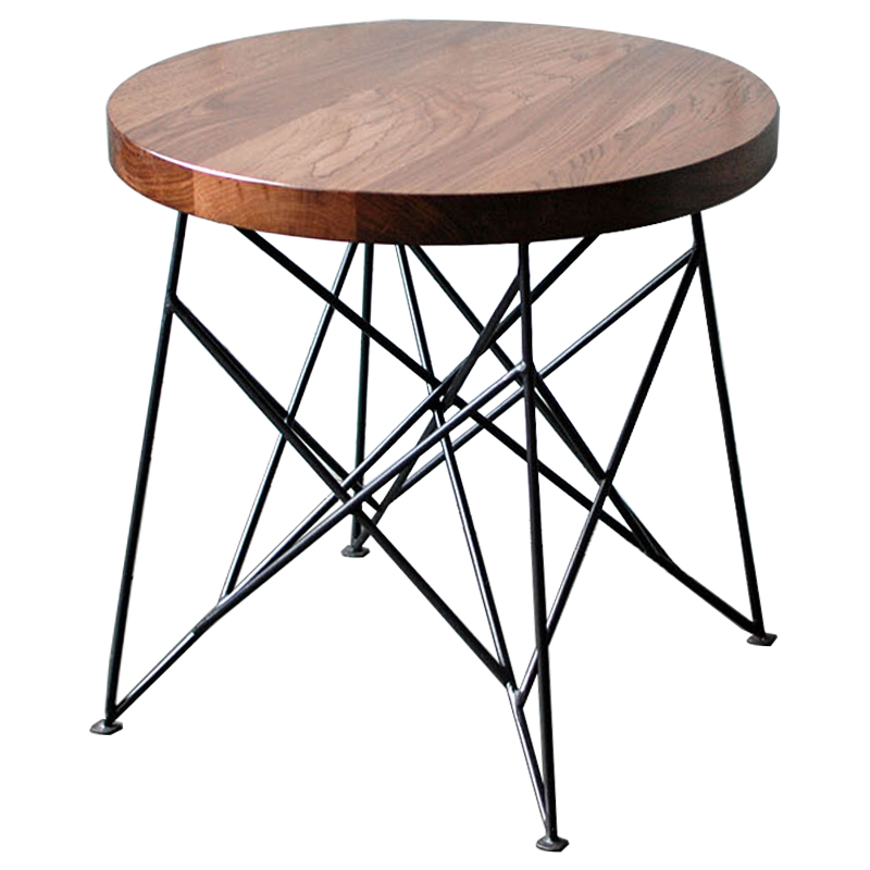 Кофейный стол Kinney Brown Industrial Metal Rust Coffee Table Черный Коричневый Кофейный стол Kinney Brown Industrial Metal Rust Coffee Table Черный Коричневый в Липецке | Loft Concept