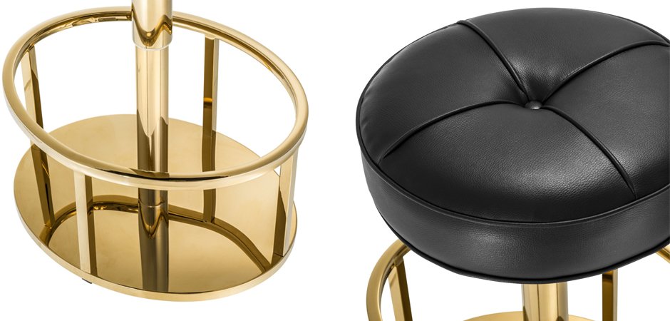 Барный стул Eichholtz Bar Stool Thibault Барный стул Eichholtz Bar Stool Thibault - Loft-Concept в Липецке