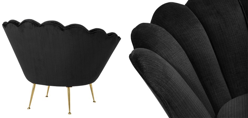 Кресло Eichholtz Chair Trapezium Black Кресло Eichholtz Chair Trapezium Black - Loft-Concept в Липецке