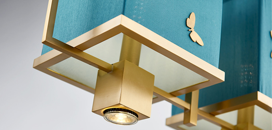 Люстра с бабочками Butterflies Blue Background Chandelier Люстра с бабочками Butterflies Blue Background Chandelier - Loft-Concept в Липецке