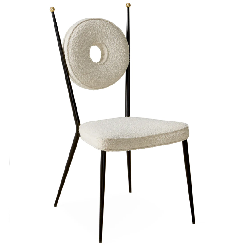 Стул Jonathan Adler Rondo Dining Chair ivory ( слоновая кость ) Стул Jonathan Adler Rondo Dining Chair ivory ( слоновая кость ) в Липецке | Loft Concept