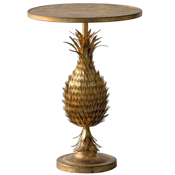 Cтол Ананас Pineapple Side Table Золотой Cтол Ананас Pineapple Side Table Золотой в Липецке | Loft Concept
