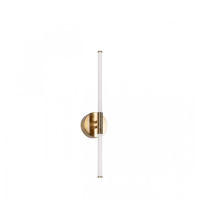 Бра светодиодное Trumpet Tube Gold 60 см Золотой Белый Бра светодиодное Trumpet Tube Gold 60 см Золотой Белый в Липецке | Loft Concept