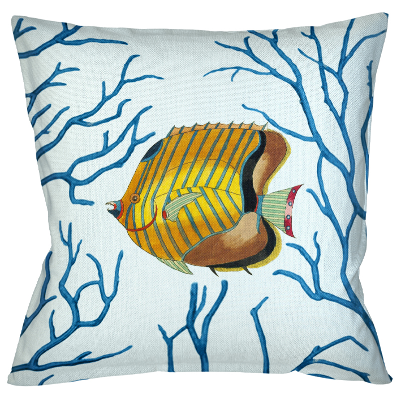 Декоративная подушка Seashell Still Life 2 Мульти Декоративная подушка Seashell Still Life 2 Мульти в Липецке | Loft Concept