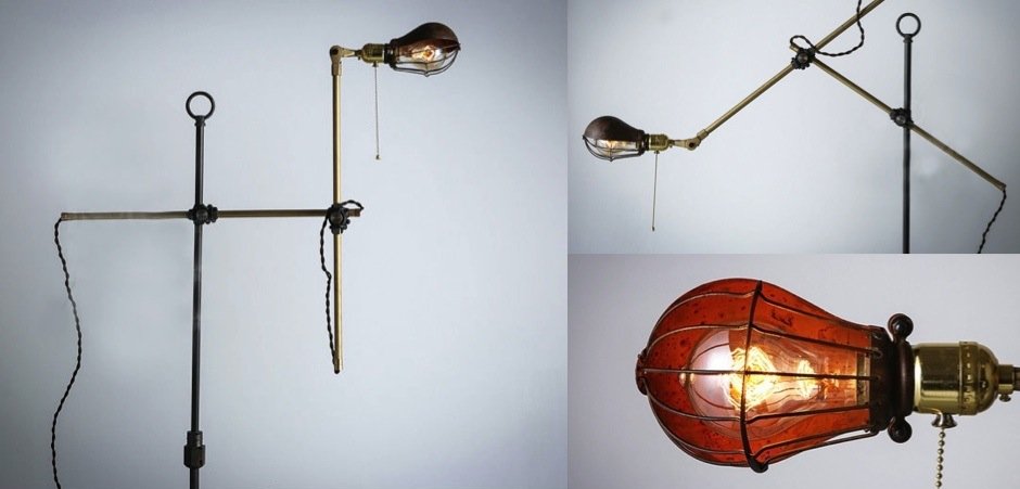 Напольный светильник Steampunk Extension Pole Floor 2 Напольный светильник Steampunk Extension Pole Floor 2 - Loft-Concept в Липецке