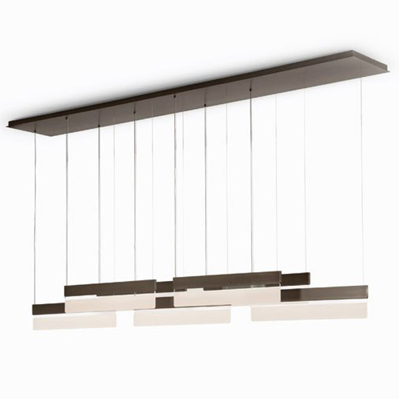 Люстра Holly Hunt EDGE CHANDELIER 7 Коричневый Белый Люстра Holly Hunt EDGE CHANDELIER 7 Коричневый Белый в Липецке | Loft Concept