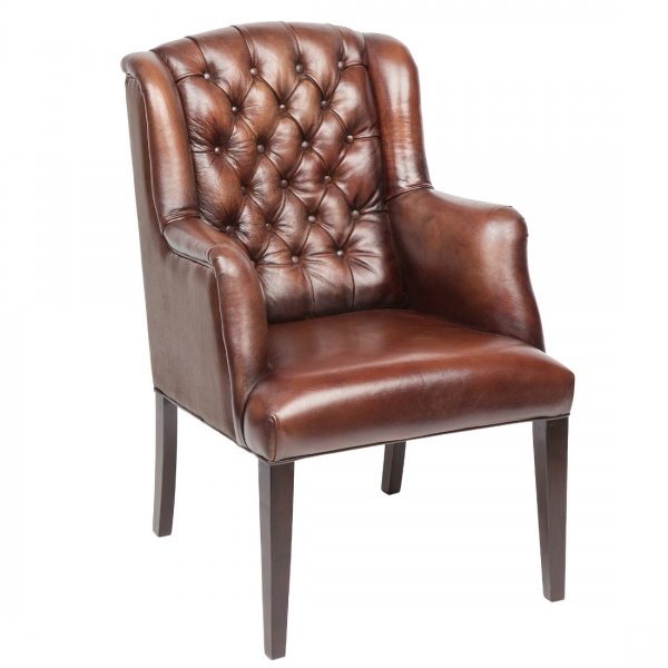 Кресло Leather Elegance Коричневый Кресло Leather Elegance Коричневый в Липецке | Loft Concept
