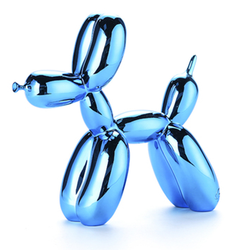 Статуэтка Jeff Koons Balloon Dog medium Blue Синий Статуэтка Jeff Koons Balloon Dog medium Blue Синий в Липецке | Loft Concept