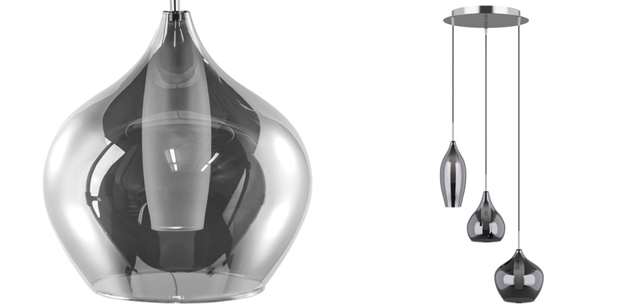 Люстра Candiano Smoke Triple Люстра Candiano Smoke Triple - Loft-Concept в Липецке