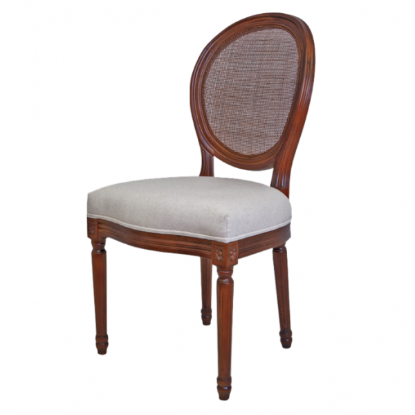 Стул French chairs Provence Beige rattan Chair Бежевый Коричневый Стул French chairs Provence Beige rattan Chair Бежевый Коричневый в Липецке | Loft Concept