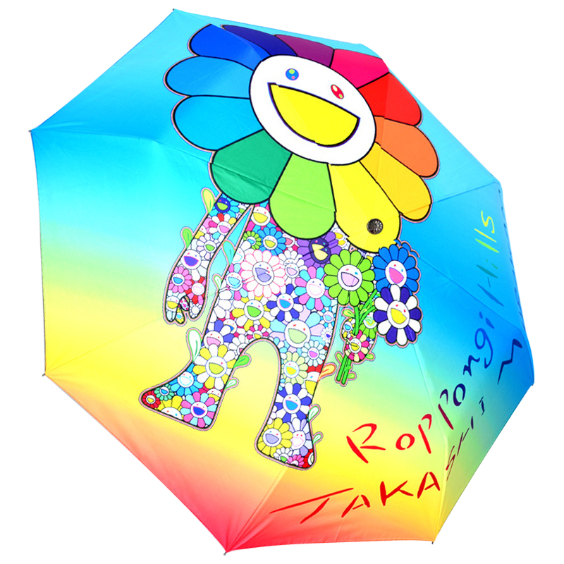 Зонт раскладной TAKASHI MURAKAMI дизайн 003 Мульти цвет Мульти Зонт раскладной TAKASHI MURAKAMI дизайн 003 Мульти цвет Мульти в Липецке | Loft Concept