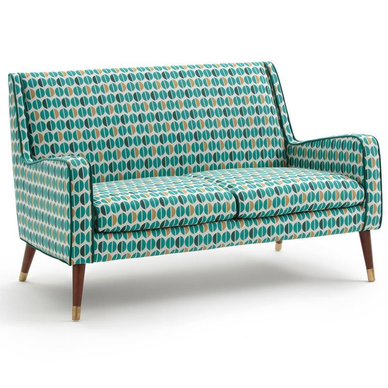 Диван Classic Furniture синий белый желтый Белый Синий Желтый Латунь Диван Classic Furniture синий белый желтый Белый Синий Желтый Латунь в Липецке | Loft Concept