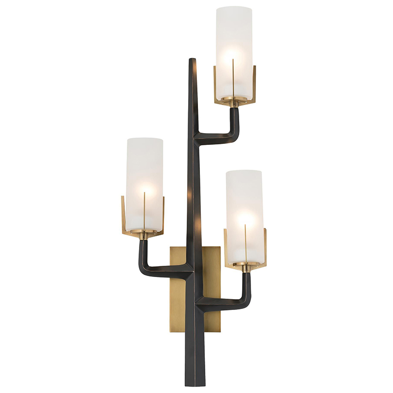 Бра Arteriors GRIFFIN SCONCE Черный Латунь Белый Бра Arteriors GRIFFIN SCONCE Черный Латунь Белый в Липецке | Loft Concept