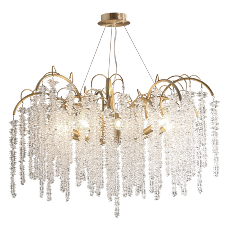 Люстра Orabel Chandelier Золотой Прозрачный (Transparent) Люстра Orabel Chandelier Золотой Прозрачный (Transparent) в Липецке | Loft Concept