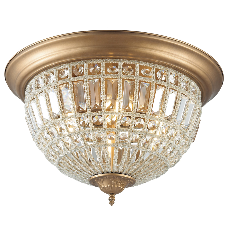 Потолочный светильник Salomi Chandelier Бронза Прозрачный Потолочный светильник Salomi Chandelier Бронза Прозрачный в Липецке | Loft Concept
