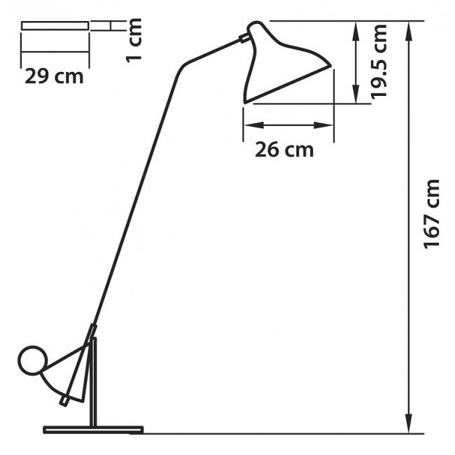 Торшер Lampara Floor Lamp Торшер Lampara Floor Lamp в Липецке