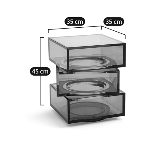 Стол журнальный в форме кубов Acrylic Furniture Lumina Mint Breeze Стол журнальный в форме кубов Acrylic Furniture Lumina Mint Breeze в Липецке