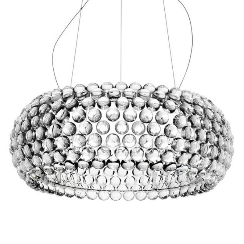 Люстра Foscarini Caboche Clear Patricia Urquiola Хром Прозрачный (Transparent) Люстра Foscarini Caboche Clear Patricia Urquiola Хром Прозрачный (Transparent) в Липецке | Loft Concept