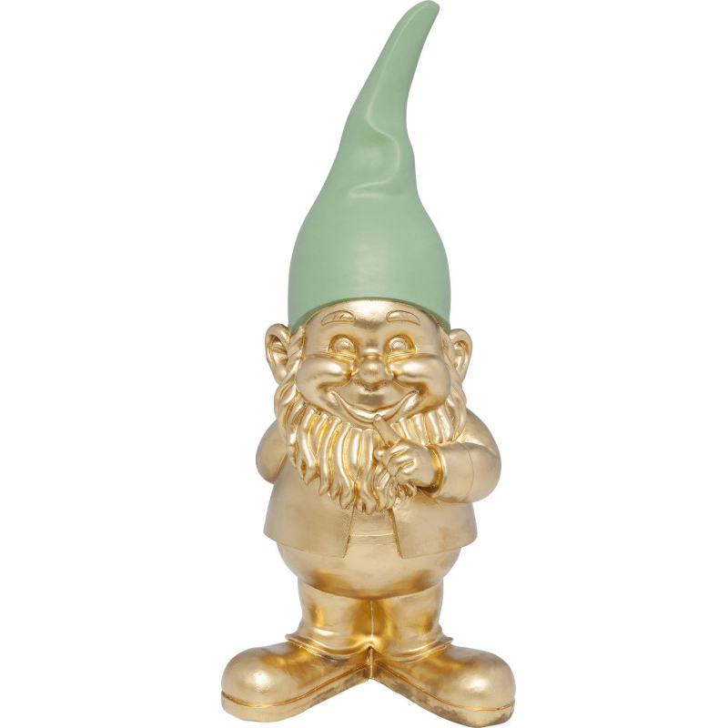 Статуэтка Golden Standing Gnome Золотой Статуэтка Golden Standing Gnome Золотой в Липецке | Loft Concept