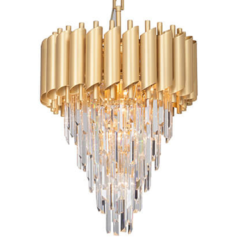 Empire Gold Chandelier Crystal D 50 Глянцевое золото в Липецке | Loft Concept 