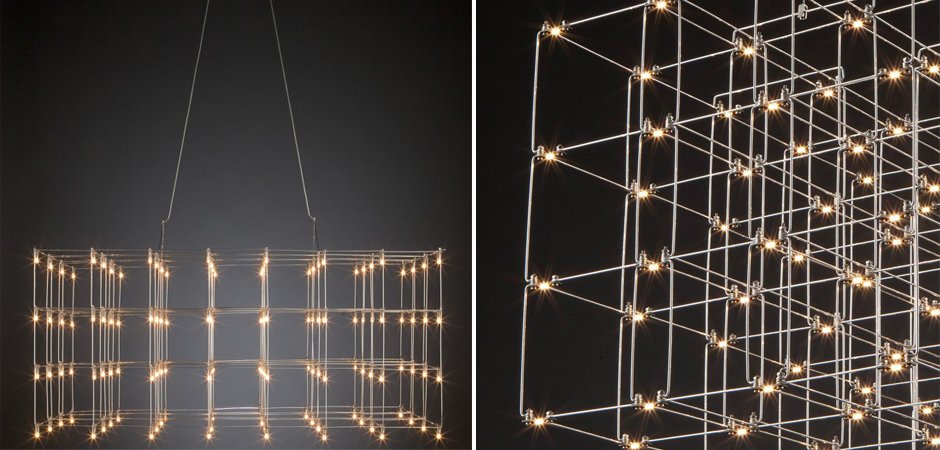 Люстра Quasar Cosmos Square LED pendant light Люстра Quasar Cosmos Square LED pendant light - Loft-Concept в Липецке
