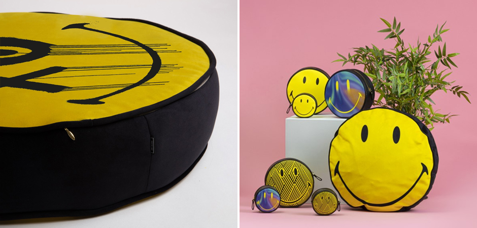 Подушка OX Cushion Smiley by Andre Saraiva Подушка OX Cushion Smiley by Andre Saraiva - Loft-Concept в Липецке