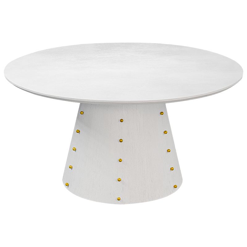Las Vegas Table White Burl Обеденный Стол ivory ( слоновая кость ) Золотой Las Vegas Table White Burl Обеденный Стол ivory ( слоновая кость ) Золотой в Липецке | Loft Concept
