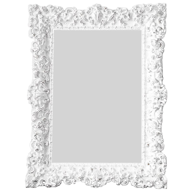Зеркало Leeuw Mirror White Белый винтажная патина Зеркало Leeuw Mirror White Белый винтажная патина в Липецке | Loft Concept