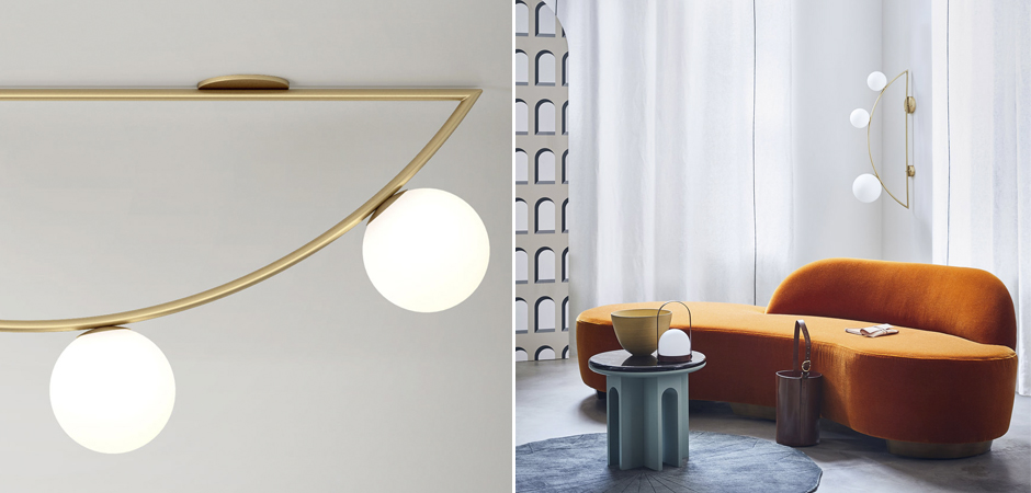 Потолочный светильник Atelier Areti Girlande Ceiling Crescent 3 Потолочный светильник Atelier Areti Girlande Ceiling Crescent 3 - Loft-Concept в Липецке