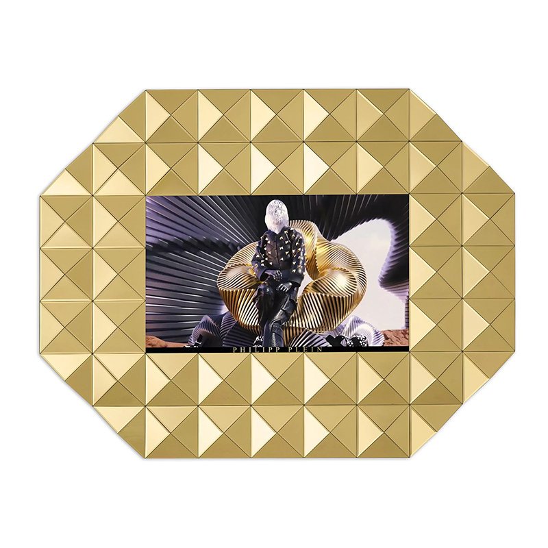 Экран Philipp Plein GOLD STUD NFT L 43 дюйма Золотой Зеркало Экран Philipp Plein GOLD STUD NFT L 43 дюйма Золотой Зеркало в Липецке | Loft Concept