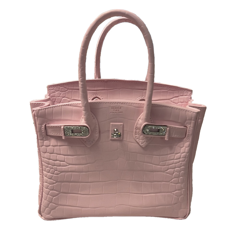 Декоративная ваза в виде сумки Birkin Bag Vase Pink Розовый Декоративная ваза в виде сумки Birkin Bag Vase Pink Розовый в Липецке | Loft Concept